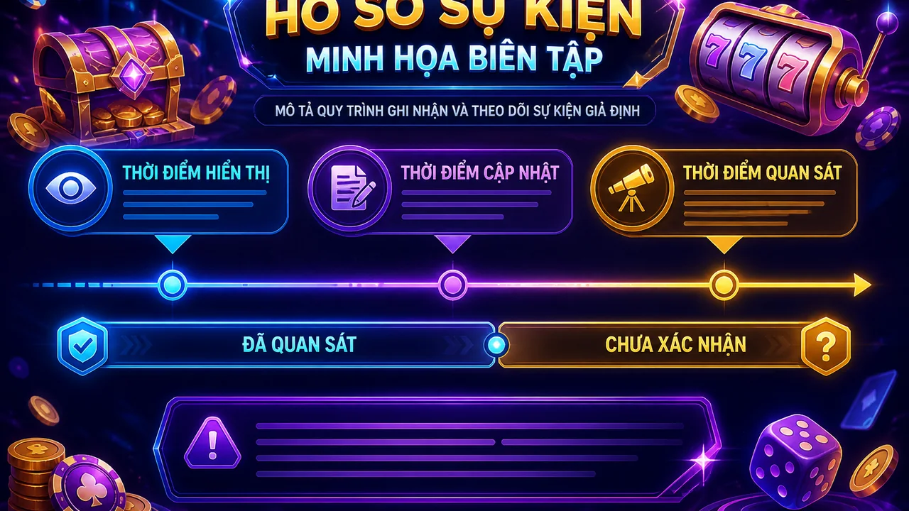 Khi các mốc bị lệch: cách sắp xếp mốc thời gian của sự kiện king33